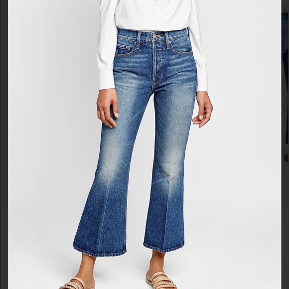 Frame Cropped Flare Jeans Hotsell, 60 